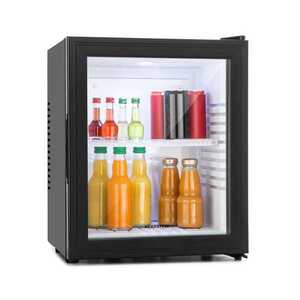 Imagine Klarstein Brooklyn minibar, 30 de litri, clasa F, negru, din sticlă