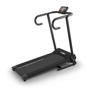Imagine KLARFIT Pacemaker X1, bandă de alergare, 10 km/h, calculatorul de antrenament, negru