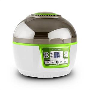 Imagine Klarstein VitAir Turbo, friteuză cu aer cald, 1400 W, 10 l, verde-alb