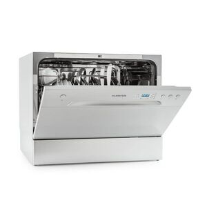Imagine Klarstein Amazonia 6, mașină de spălat vase, 1380W, F, 49dB, 6 seturi de vase, buton de control