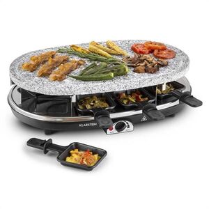 Imagine Klarstein Steaklette, 1500W, grătar cu placă de granit pentru 8 persoane
