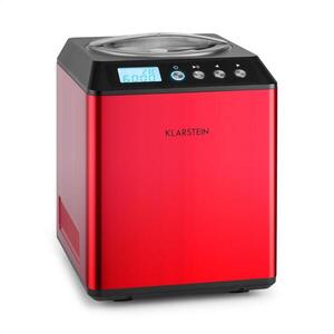 Imagine Klarstein Vanilla Sky, 180W, roșu, filtru de înghețată cu compresor, oțel inoxidabil, 2l