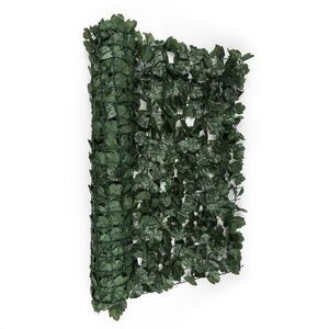 Imagine Blumfeldt Fency Ivy, frunze iedera de culoare verde inchis - gard de protecție împotriva vântului 300 x 150 cm