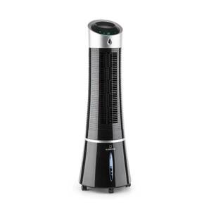 Imagine Klarstein Skyscraper Ice 4 în 1, ventilator, răcitor de aer, purificator de aer, umidificator, 180 m³/h, 45 W, oscilant, mobil, telecomandă