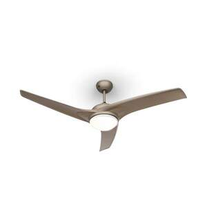 Imagine Klarstein Figo ventilator de tavan 52 "lampă 55W plafon 2x42W Titan la distanță