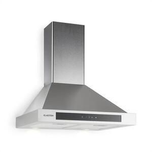 Imagine Klarstein Zelda hota din oțel inoxidabil 60cm montata pe perete 600 m³ / h Touch temporizator