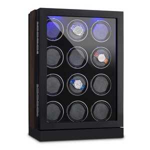 Imagine Klarstein Klagenfurt, suport mobil pentru ceas, deplasare dreapta-stânga, 12 ceasuri, LED-uri, touch screen