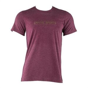 Imagine Capital Sports Tricou de antrenament pentru bărbați, castanie, mărimea L