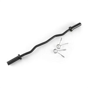 Imagine Capital Sports Accretor 120 OAC Curl Bar 120cm / 50mm / max. 272 kg de oțel negru