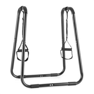 Imagine KLARFIT Paarafit Push Up Stand DIP Stand incl. Sling formator negru