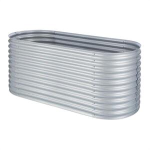 Imagine Blumfeldt High Grow grădină ridicată 2, 0m, acoperire zinc-aluminiu argintiu