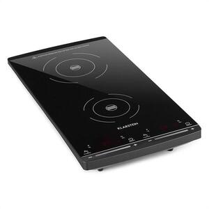 Imagine Klarstein VARICOOK, plită de gătit subțire, 2 ochiuri, 2900 W, 60-240 ° C, neagră