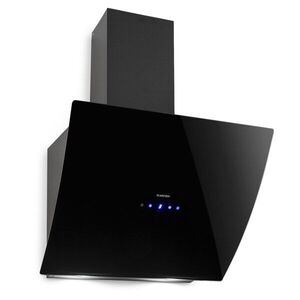 Imagine Klarstein ANNABELLE 60, hotă pentru aburi, sticlă, 641 m3 / h, panou tactil, negru