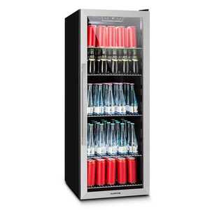 Imagine Klarstein Beersafe 6XL, frigider, pentru băuturi, 171l, 0-10°C, sticlă, G, oțel inoxidabil