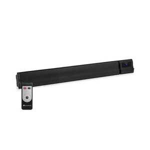 Imagine Blumfeldt Cosmic Beam Plus, încălzitor cu infrarosu pentru terasă, 2400 W, telecomandă, negru
