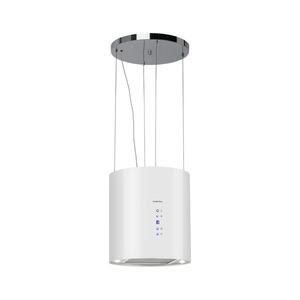Imagine Klarstein Barett, hotă de aspirație, Ø 35 cm, convecție 522 m³/h, LED, filtru de carbon, alb