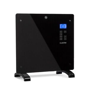 Imagine Klarstein Norderney, încălzitor convențional, termostat, temporizator, 1000 W, 10 m², negru