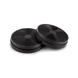 Imagine Klarstein Filtru de cărbune activ pentru hote, 2 filtre, mod recirculare, Ø18, 5 cm