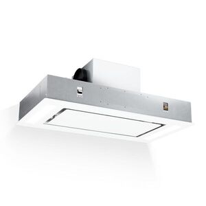 Imagine Klarstein Remy, hotă de tavan, 90 cm, 630 m³/h, 230 W, 3 trepte, control de la distanță, alb