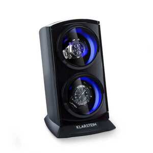 Imagine Klarstein St. Gallen Premium, aparat pentru ceas, 2 ceasuri, 4 viteze, negru