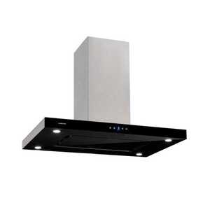Imagine Klarstein Valeria hotă insulă 90cm 642m³/h evacuare aer, touch, LED, sticlă, inox