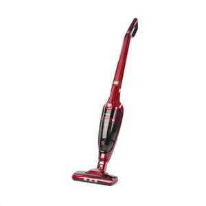 Imagine Klarstein TurboHybrid, aspirator de podea și aspirator de mână, roșu metalic
