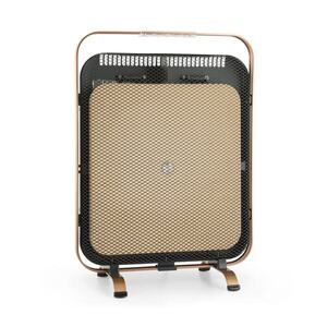 Imagine Klarstein HeatPal Marble Blackline, încălzitor cu infraroșu, 1300W, marmură, aluminiu