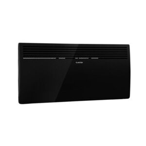 Imagine Klarstein Hot Spot Slimcurve, încălzitor, 80x40cm, 20 m², 2000W, 5 - 40°C, IP24, negru