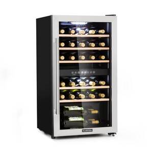 Imagine Klarstein Vinamour 29D, răcitor de vinuri, 2 zone, 80 l, 29 sticle, 5 - 22 °C, control tactil