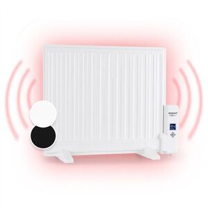 Imagine OneConcept Wallander, radiator pe ulei, 600 W, termostat, încălzitor de ulei, ultra-plat, alb