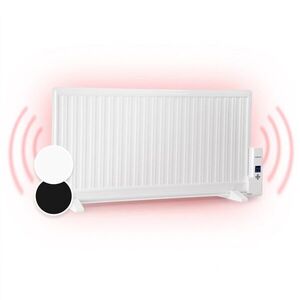 Imagine OneConcept Wallander, radiator pe ulei, 1000 W, termostat, încălzitor de ulei, ultra-plat, alb