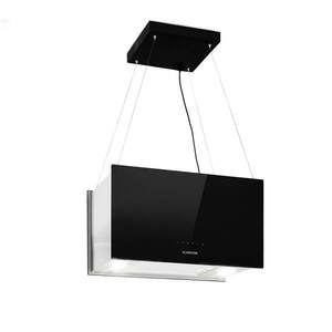 Imagine Klarstein Kronleuchter L, hotă tip insulă, 60 cm, evacuare 577 m³/h, LED, touch, negru