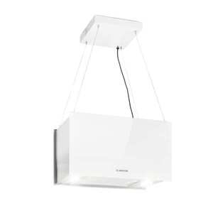 Imagine Klarstein Kronleuchter L, hotă tip insulă, 60 cm, evacuare 577 m³/h, LED, touch, alb