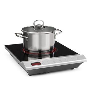 Imagine Klarstein MisterCook, placă infraroșie, 2000W, 90-650 ° C, timer shut-off, argintiu