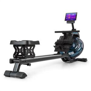 Imagine Capital Sports Flow M2, aparat de vâslit cu apă, calculator de antrenament, până la 150 kg