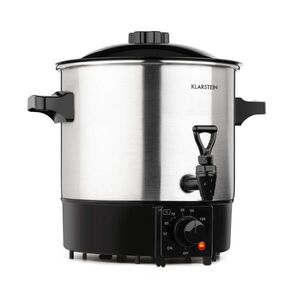 Imagine Klarstein Biggie Eco, vas de gătit și distribuitor de băuturi, 1000 W, 30 - 100 °C, cu robinet, 9L