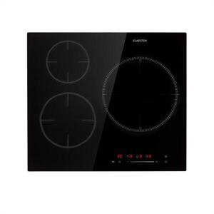 Imagine Klarstein Delicatessa 3, plită cu inducție, 3 zone, 5800W, ceramică de sticlă, negru