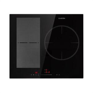 Imagine Klarstein Delicatessa 3 Flex, plită cu inducție, 3 zone, 6600W, ceramică de sticlă, negru