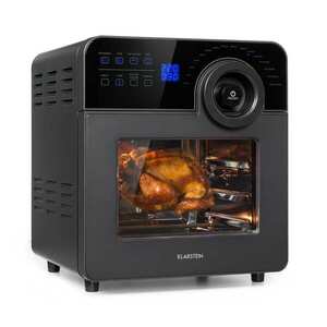 Imagine Klarstein AeroVital Cube Chef Friteuză cu aer cald 1700 W 14 litri 16 programe de încălzire superioară și inferioară