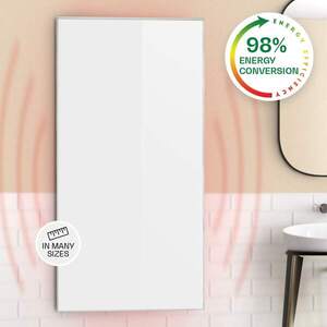 Imagine Klarstein Wonderwall Air 72, încălzitor cu infraroșu, 120 x 60 cm, 720 W, montat pe perete, telecomandă, alb