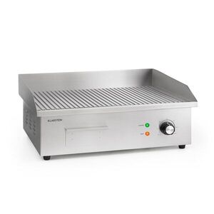 Imagine Klarstein Grillmeile 3000R, grătarul electric, 3000 W, placă de grill, 54, 5 x 35 cm, striat