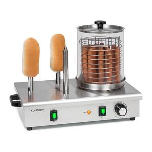 Imagine Klarstein Wurstfabrik 600, aparat pentru preparat Hot Dog, 600 W, 5 litri, 30 - 100 °C, oțel inoxidabil