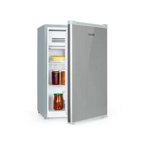 Imagine Klarstein Delaware, frigider, E, 75 litri, compartiment de congelare de 4 litri, compresie, argintiu/gri