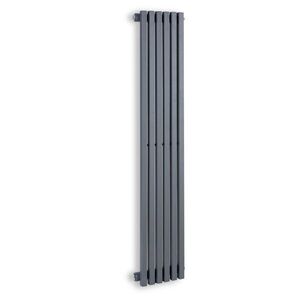Imagine Besoa Delgado 120 x 25, radiator, 508 W, apă caldă, 1/2 ", 4 - 10 m², gri