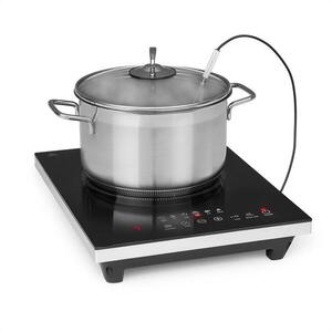 Imagine Klarstein Cook n Roll, plită cu inducție, 2000W, cronometru de 3 ore, 10 grade, negru
