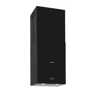Imagine Klarstein Structura, hotă, extracție / recirculare, max. 624 m³ / h, EEC A, LED, neagră