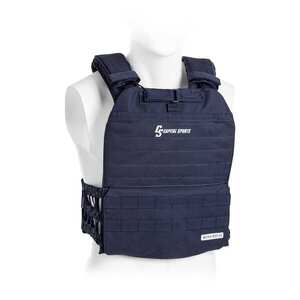 Imagine Capital Sports Battlevest 2.0, vestă cu greutate, 2 x 2 greutăți 5, 75 (2, 6) și 8, 75 lbs (4, 0 kg), albastră