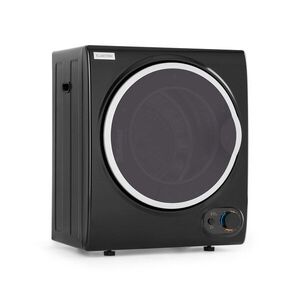 Imagine Klarstein Jet Set 2500, uscător de rufe, uscător cu evacuare a aerului umed, 850 W, TEE C, 2, 5 kg, 50 cm, negru
