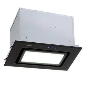 Imagine Klarstein Hektor Brilliant Edition, hotă încorporată, 52 cm, 506 m³ / h, touch, neagră