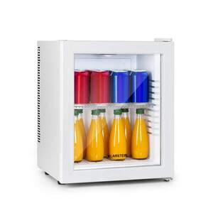 Imagine Klarstein Brooklyn 23, mini-frigider, cu uși din sticla, iluminare LED, rafturi